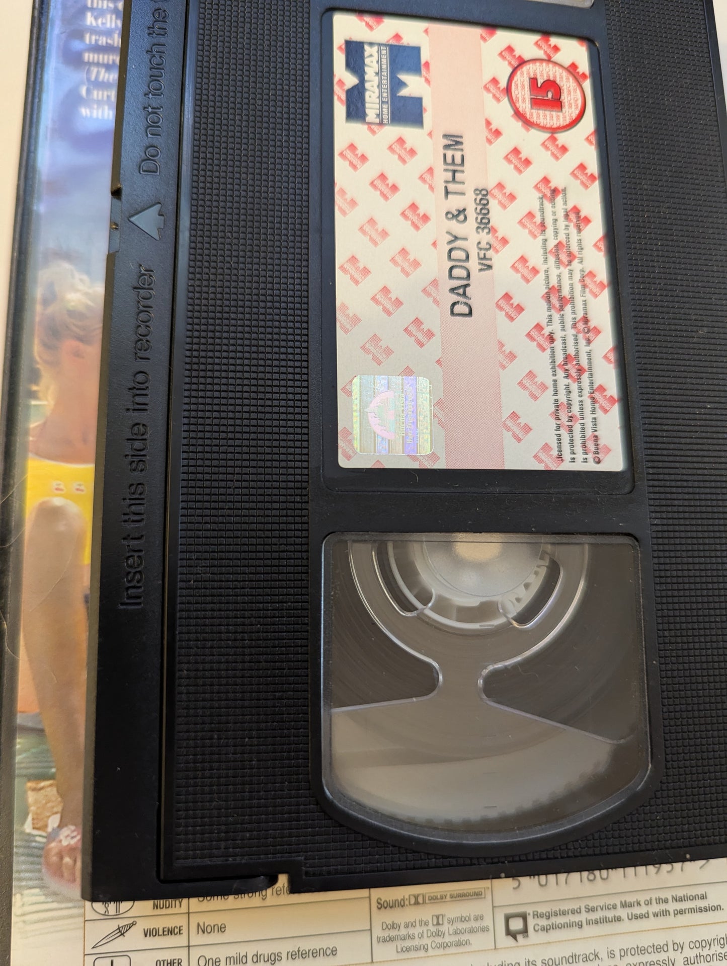 Daddy and Them (2001) VHS Video Ex Rental