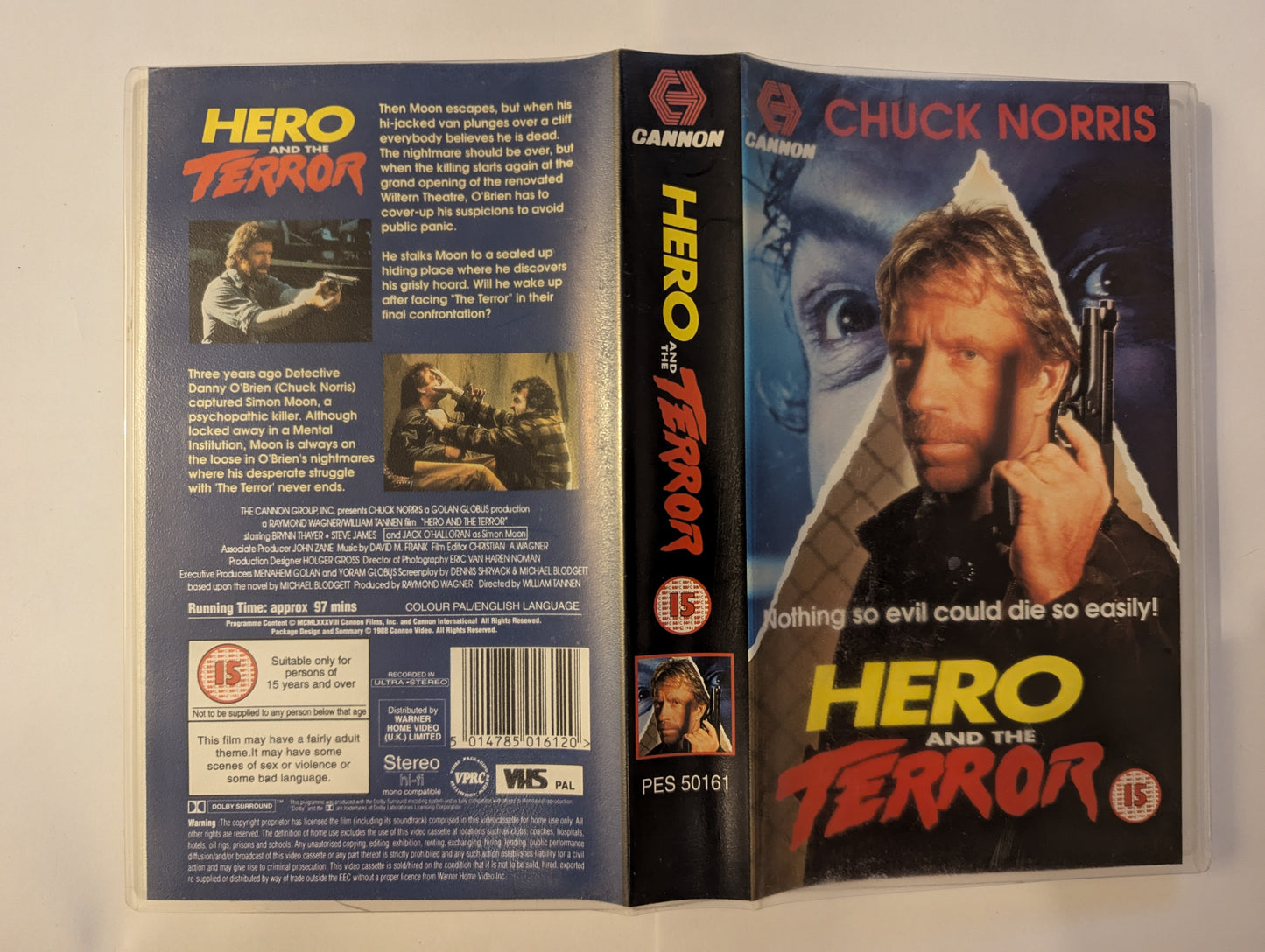 Hero and the Terror (1988) VHS Video