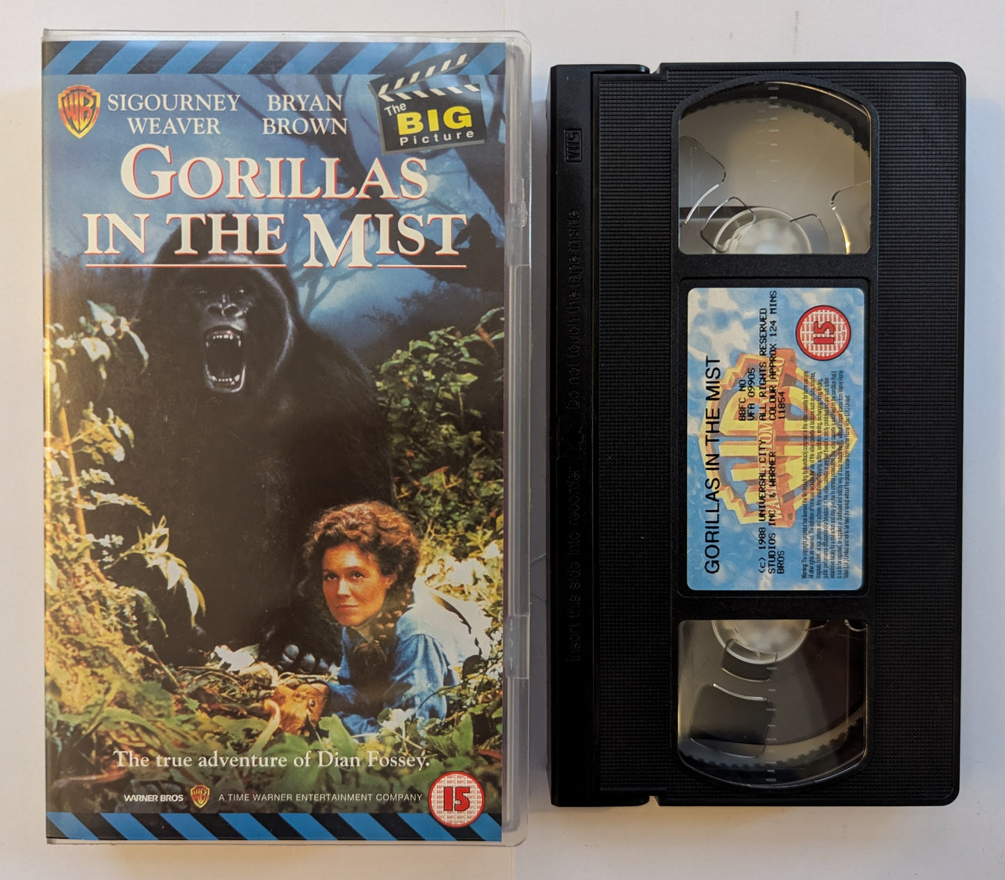 Gorillas In The Mist (1988) VHS Video