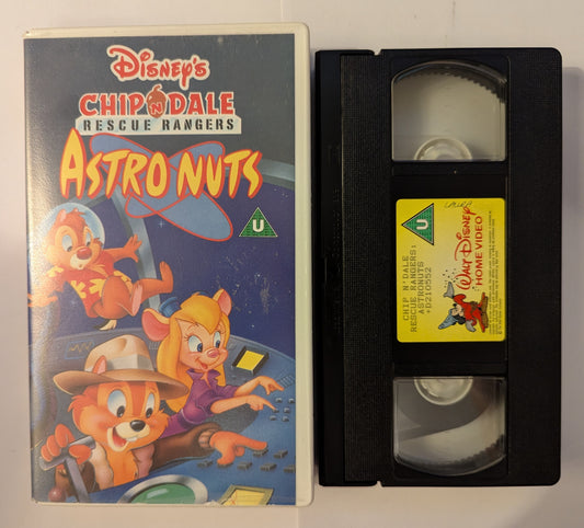 Chip N Dale Rescue Rangers Astro Nut VHS Video