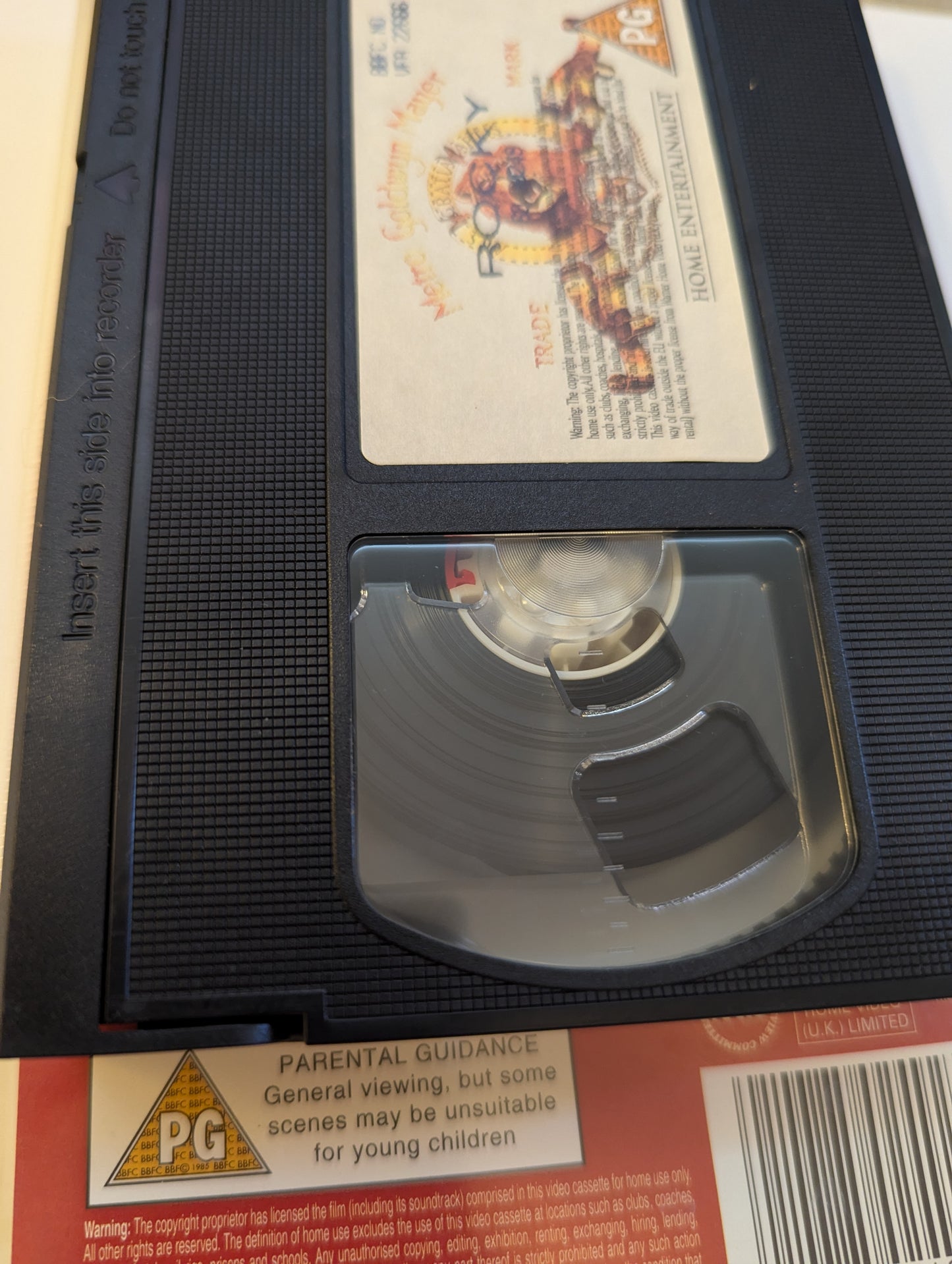 Rocky (1976) VHS Video