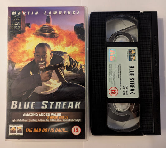 Blue Streak (1999) VHS Video