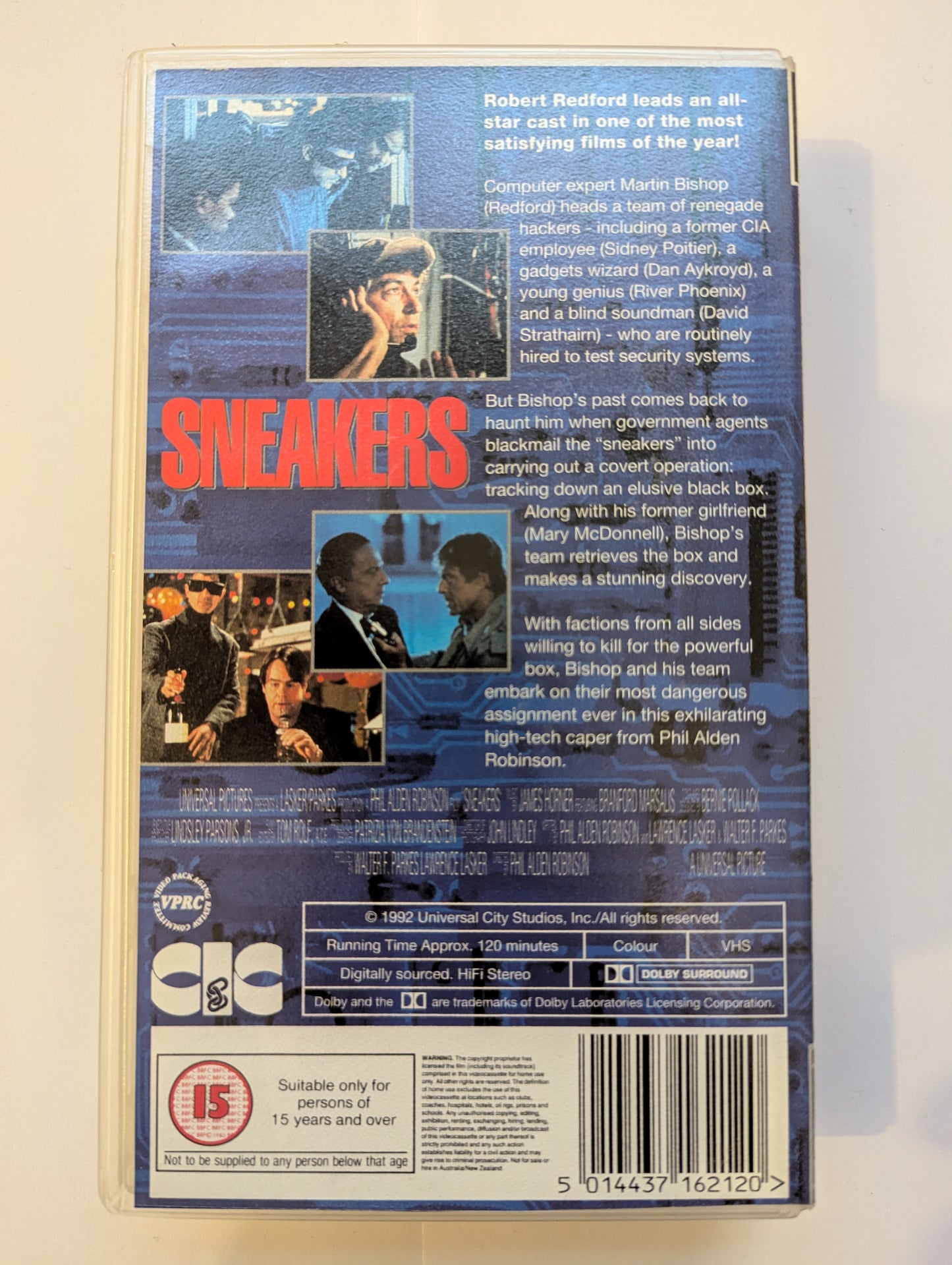 Sneakers (1992) VHS Video