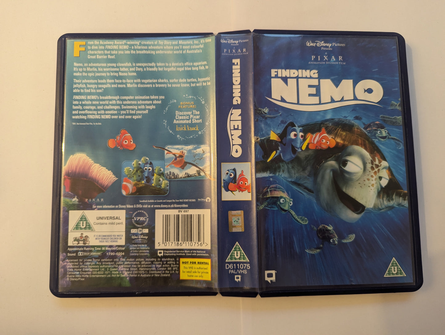 Finding Nemo (2003) VHS Video