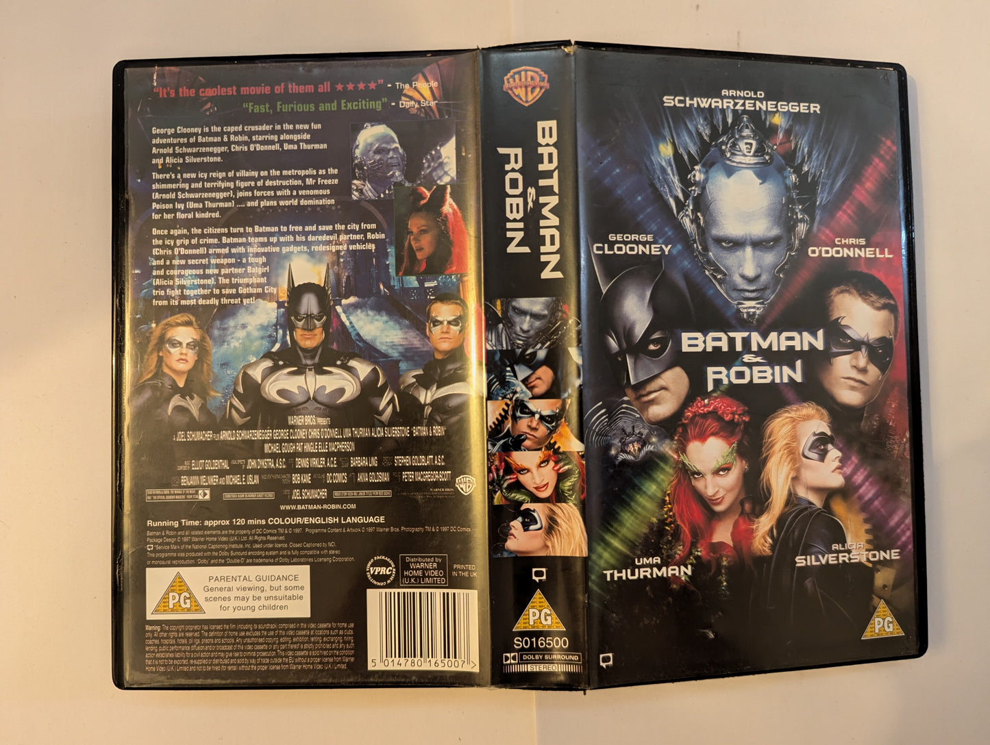 Batman & Robin (1997) VHS Video