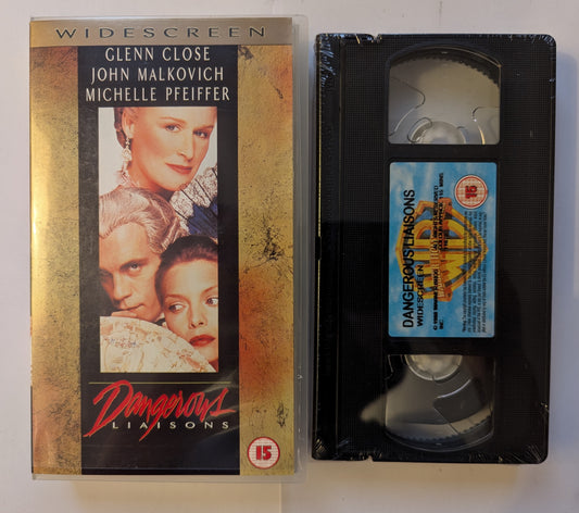 Dangerous Liaisons (1988) VHS Video Wide-screen *Sealed*