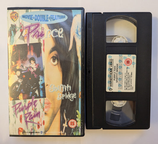 Purple Rain / Graffiti Bridge VHS Video