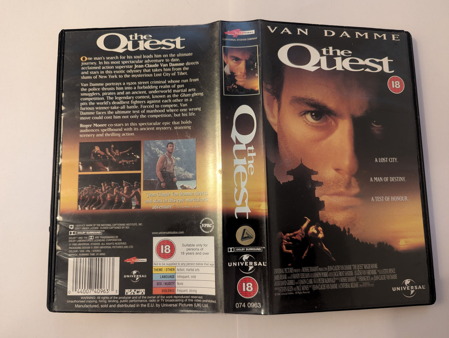 The Quest (1996) VHS Video