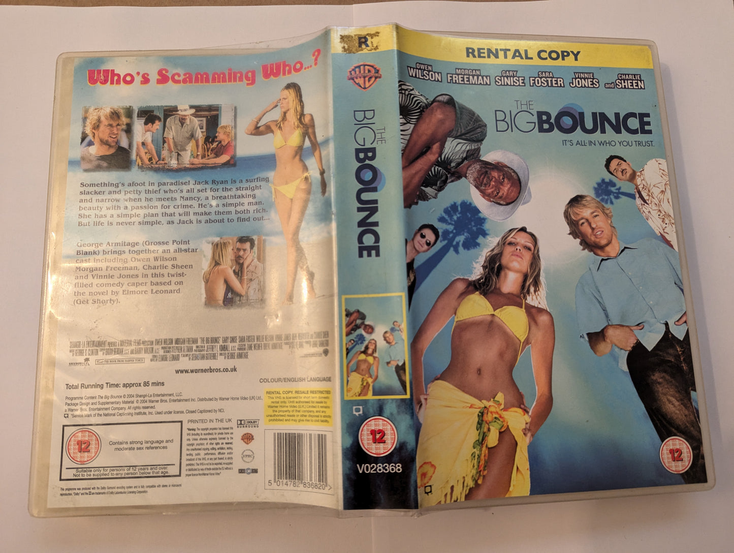 The Big Bounce (2004) VHS Video Ex Rental