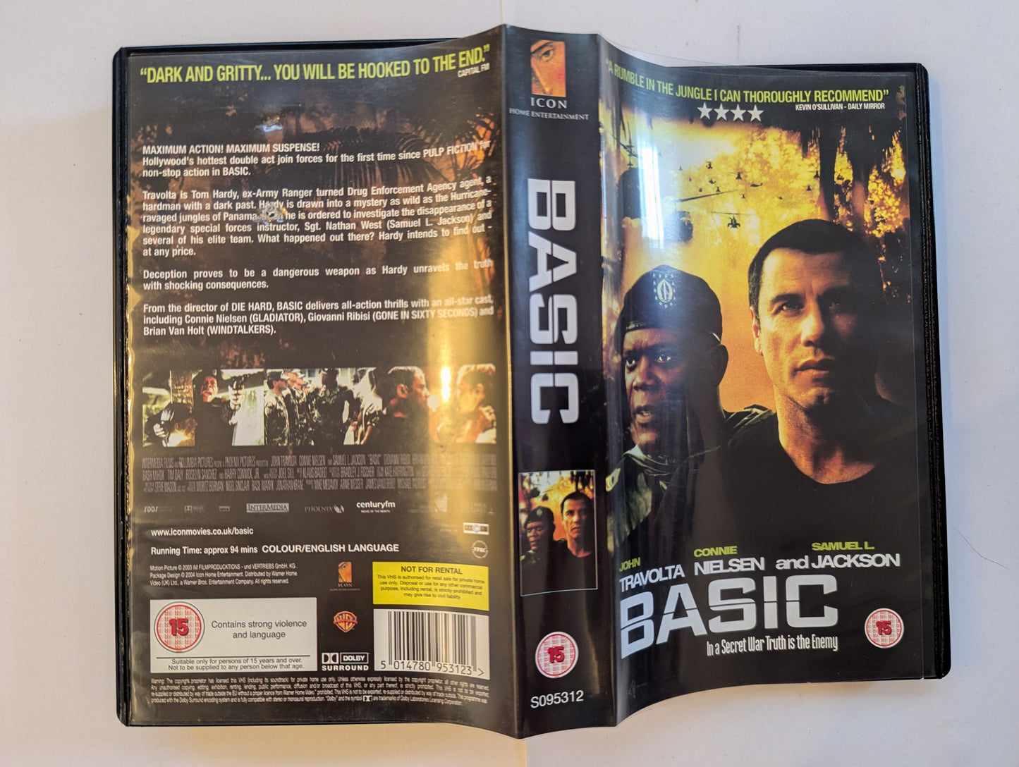 Basic (2003) VHS Video