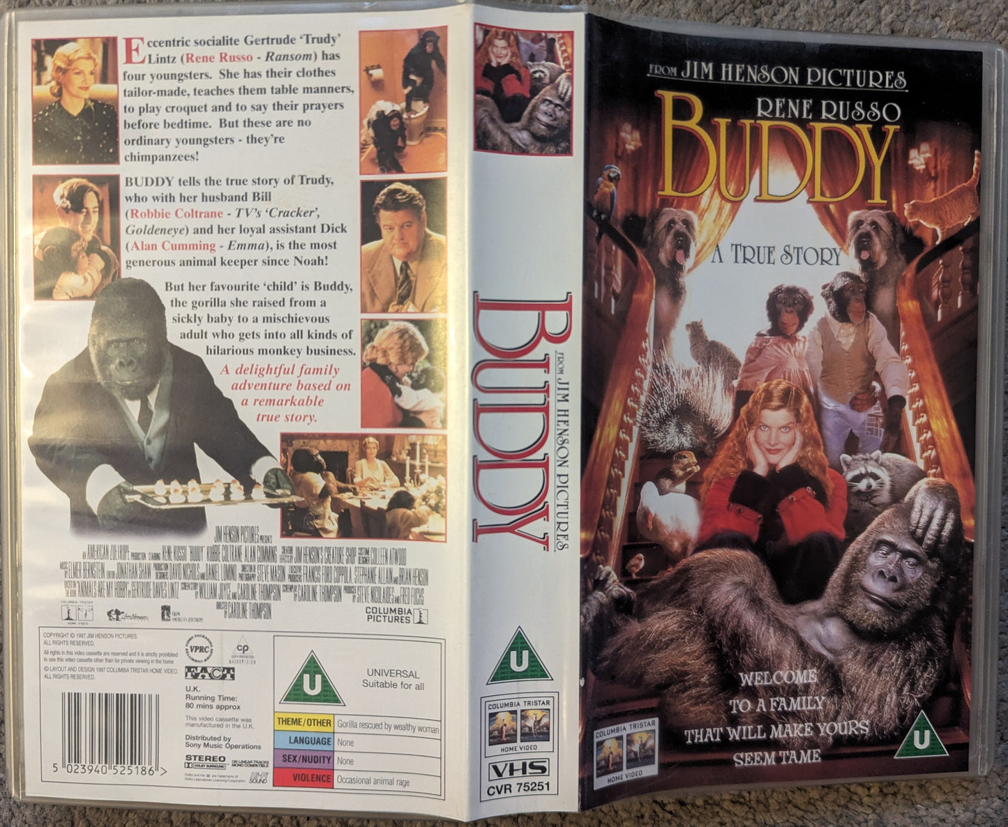 Buddy (1997) VHS Video