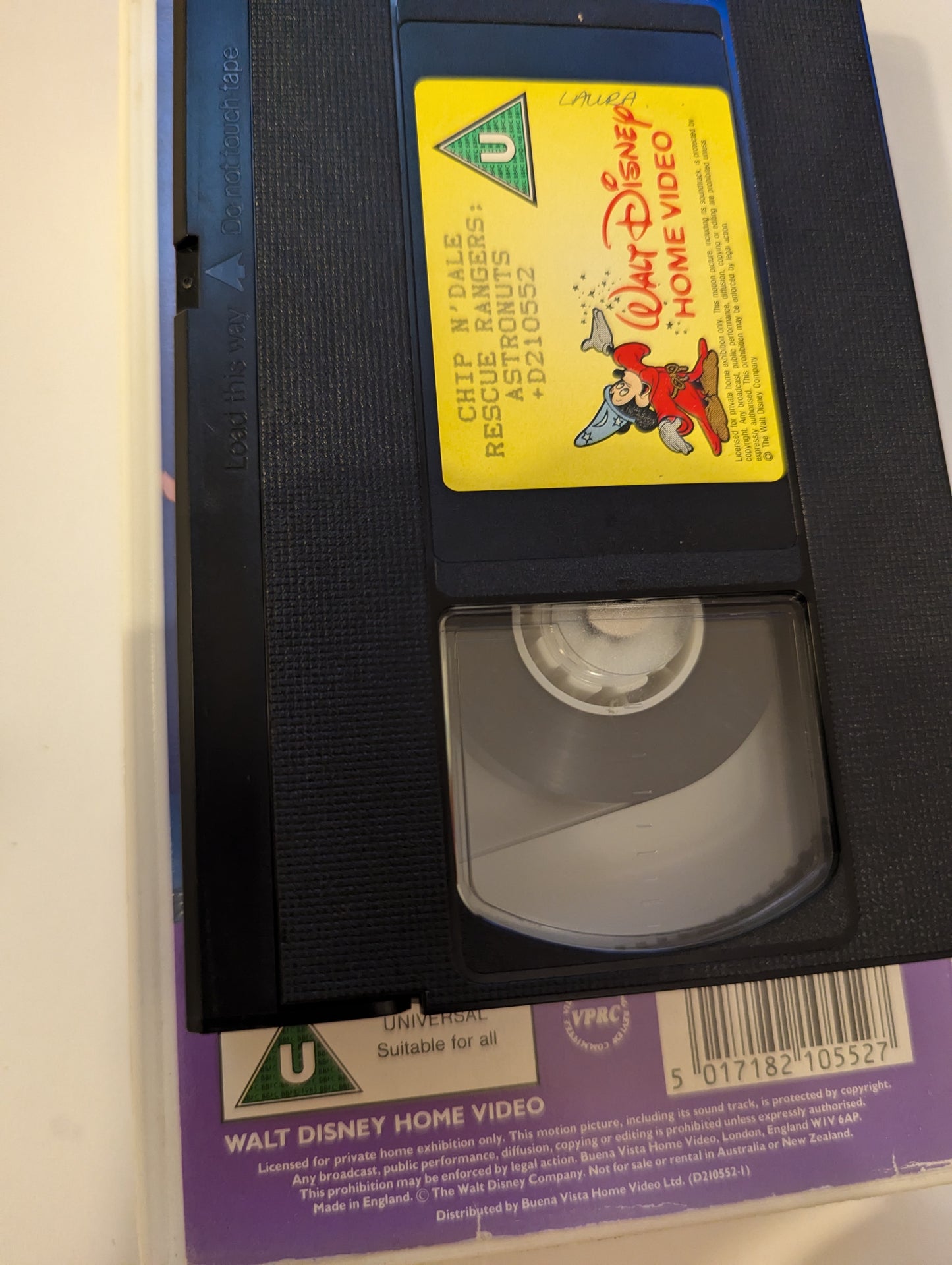 Chip N Dale Rescue Rangers Astro Nut VHS Video