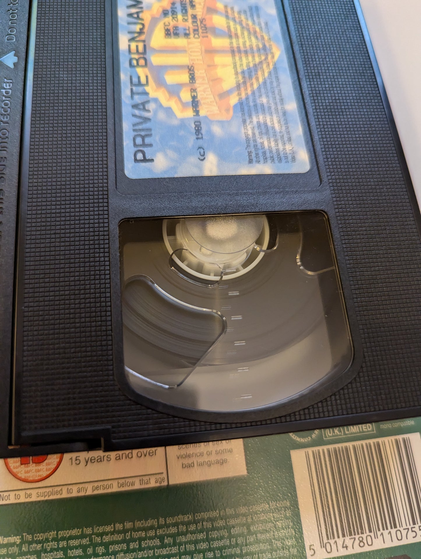 Private Benjamin (1980) VHS Video