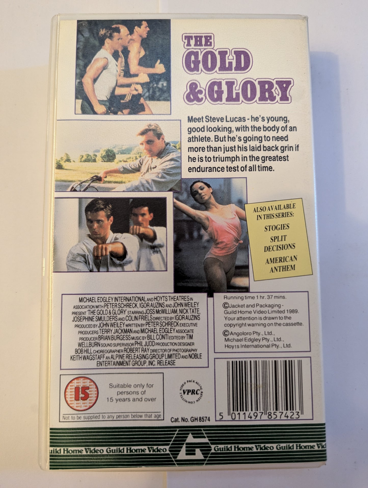 The Gold And Glory (1984) VHS Video