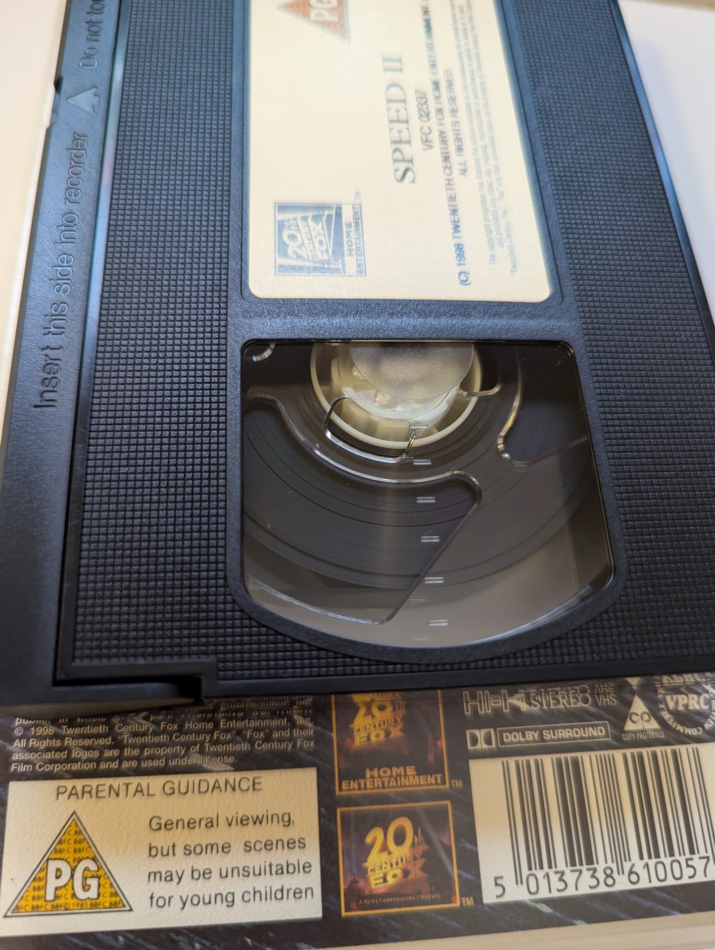 Speed 2 Cruise Control (1997) VHS Video