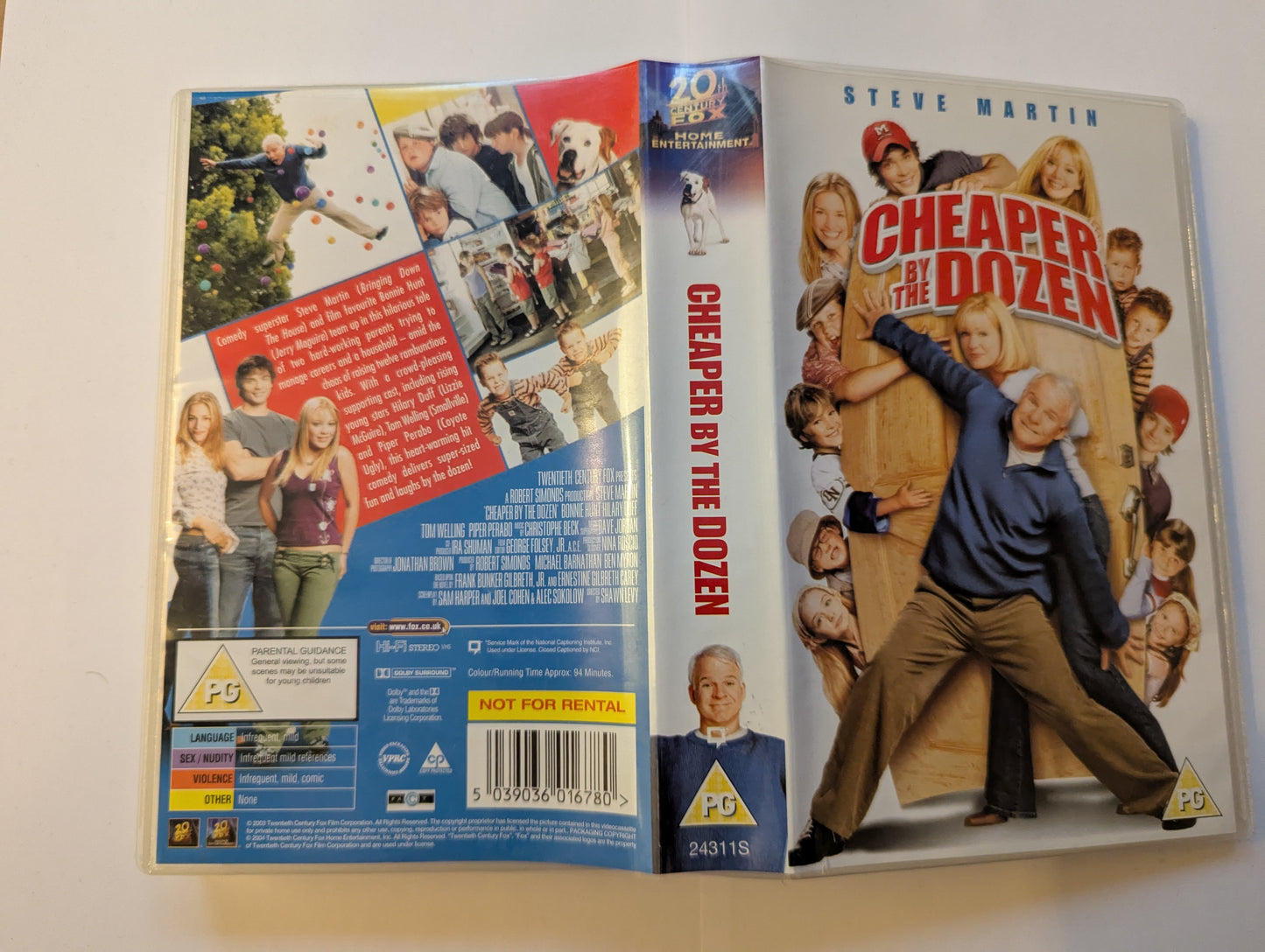 Cheaper By The Dozen (2003) VHS Video