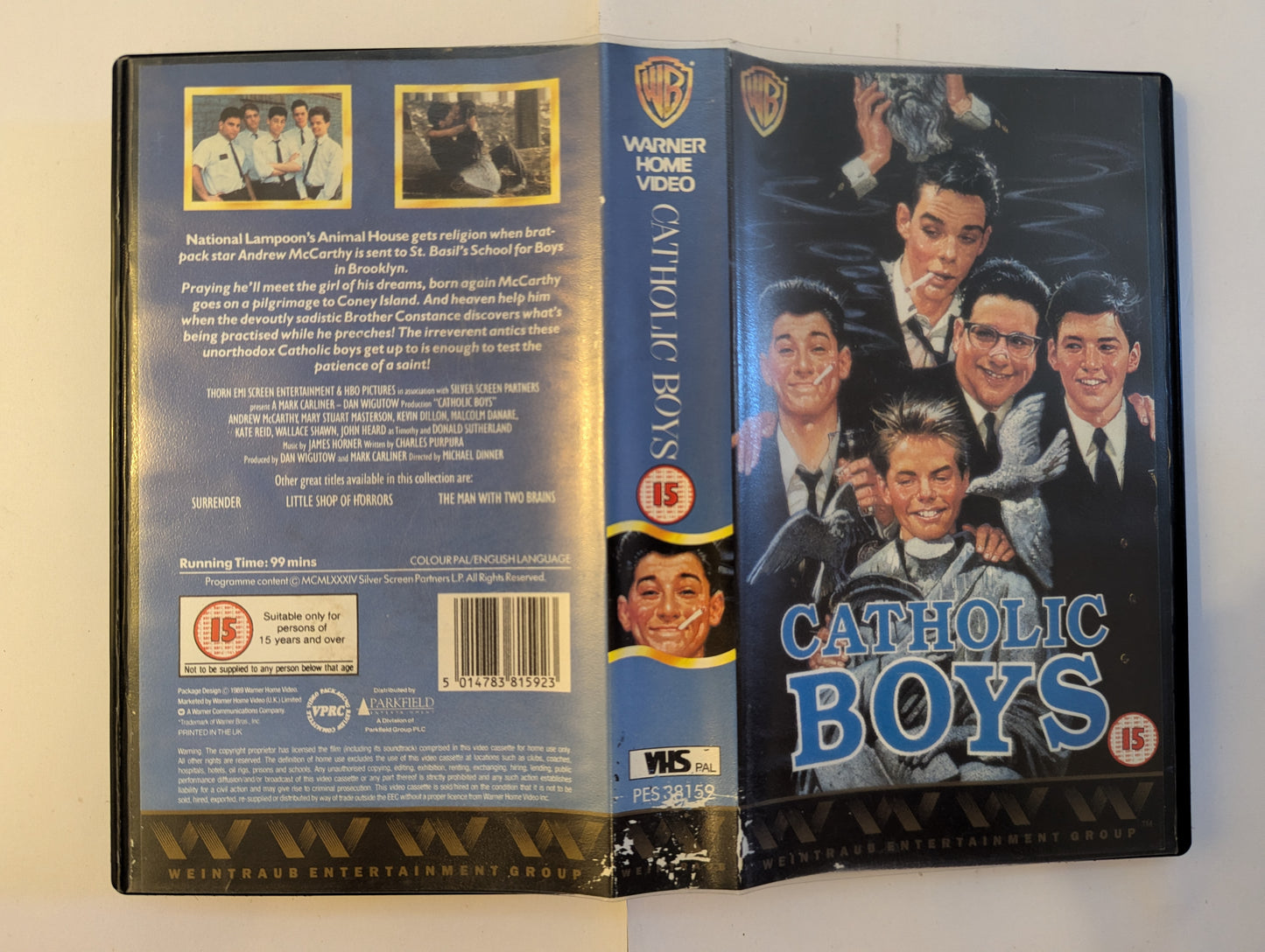 Catholic Boys aka Heaven Help Us (1985) VHS Video