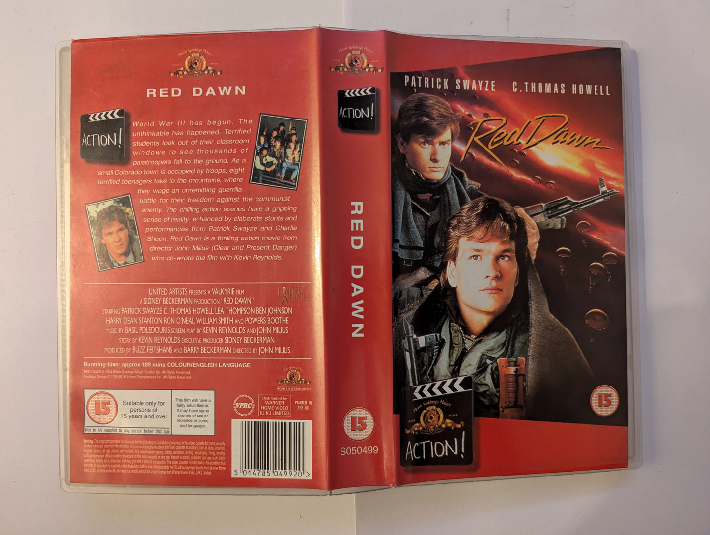 Red Dawn (1984) VHS Video