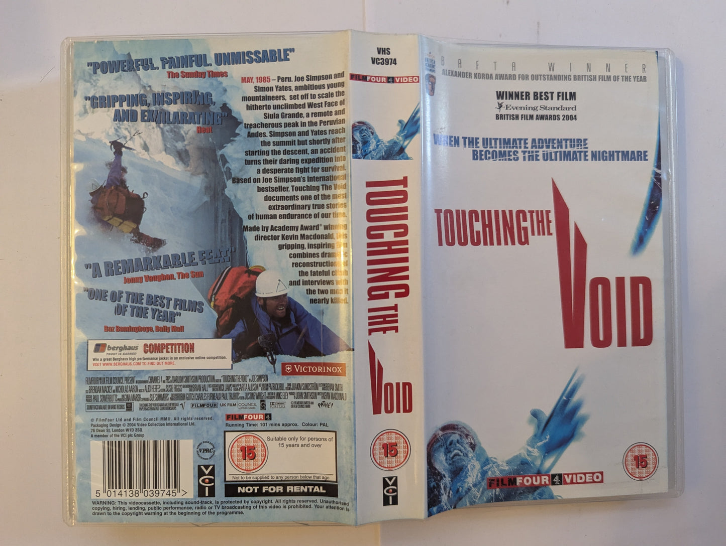 Touching The Void (2003) VHS Video