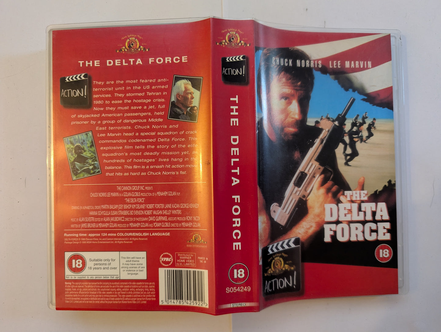 Delta Force (1986) VHS Video