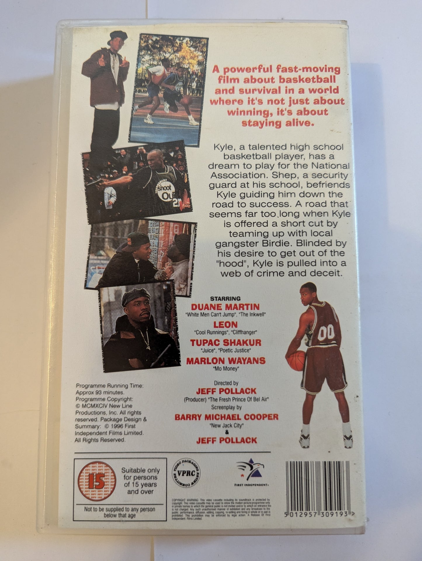 Above The Rim (1994) VHS Video