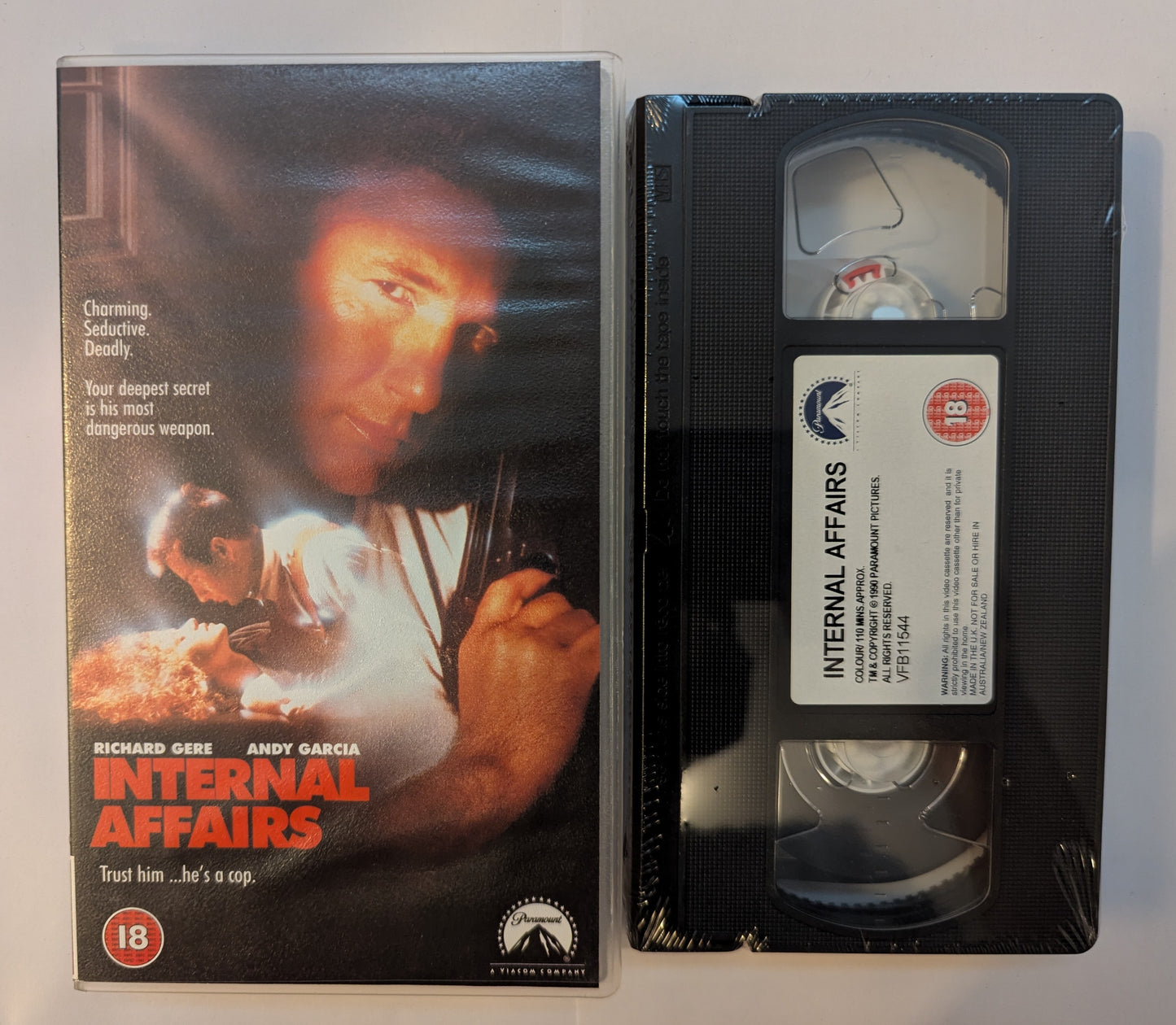 Internal Affairs (1990) VHS Video *Sealed*