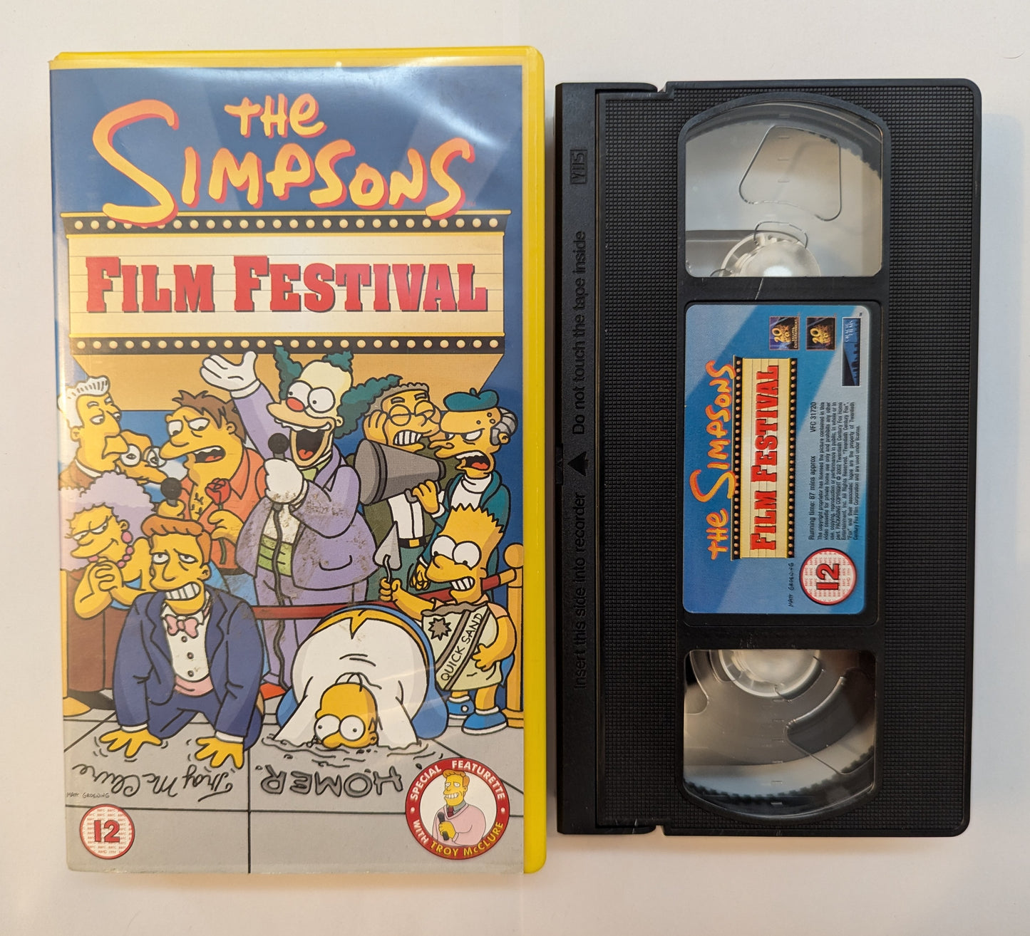 The Simpsons Film Festival (2002) VHS Video