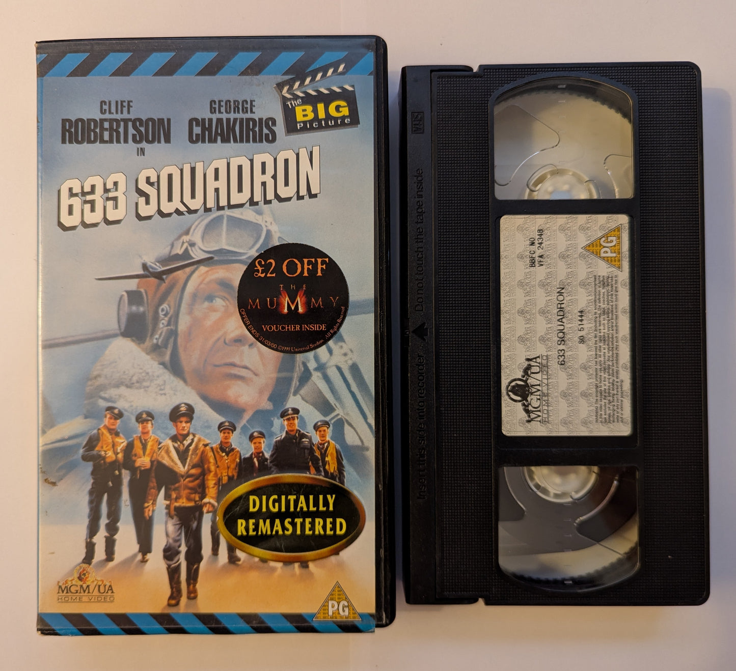 633 Squadron (1964) VHS Video