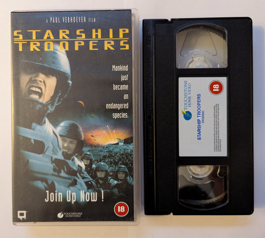 Starship Troopers (1997) VHS Video