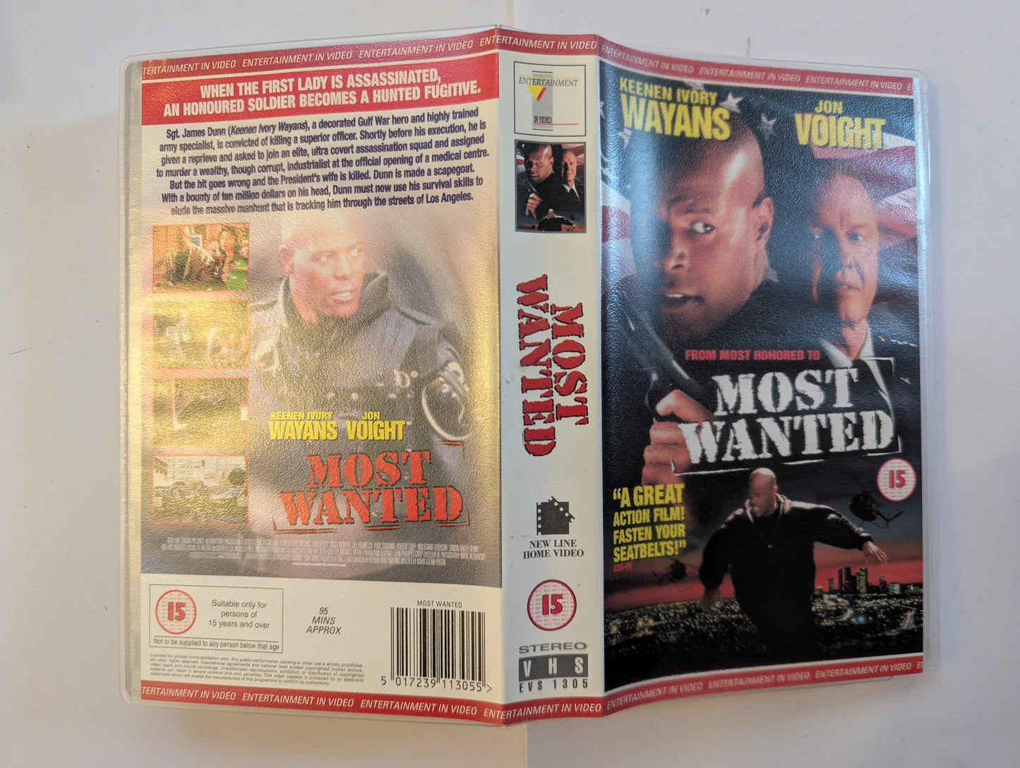 Most Wanted (1997) VHS Video