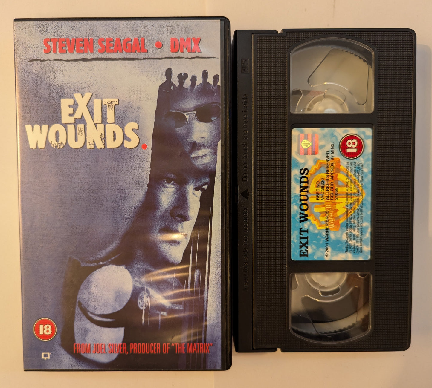 Exit Wounds (2001) VHS Video