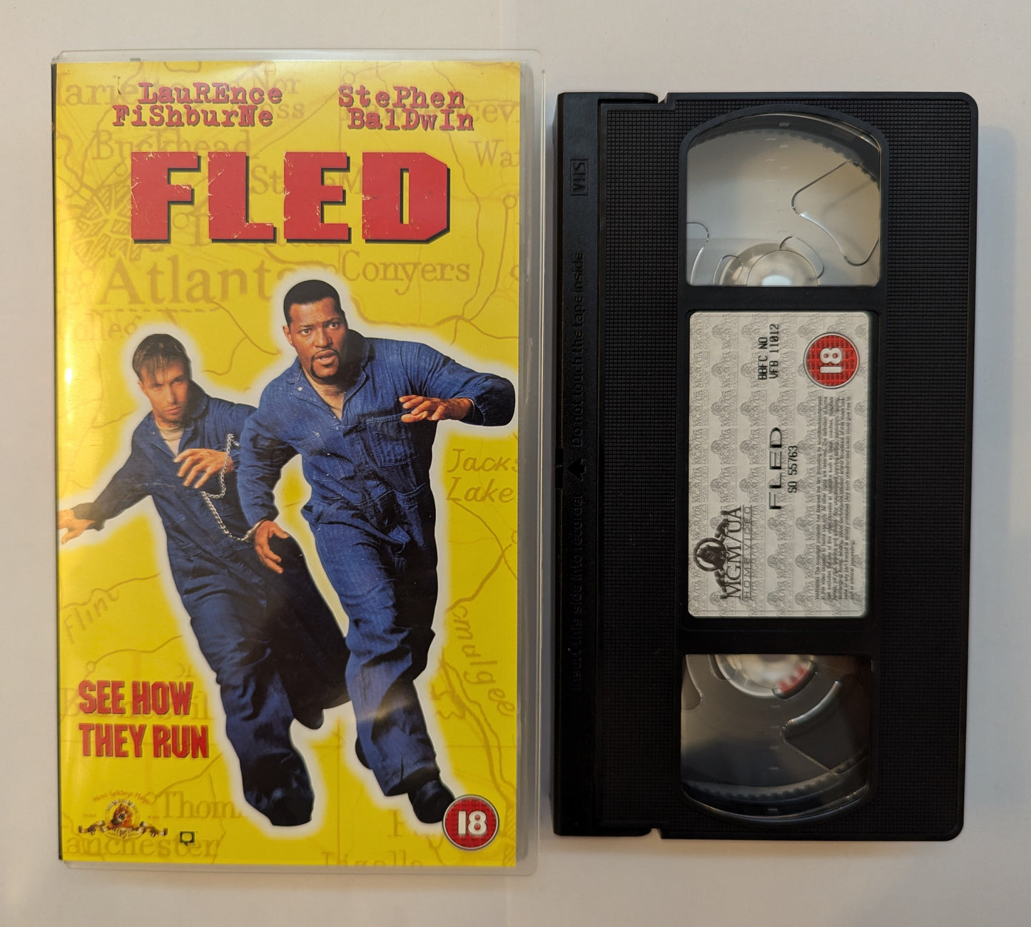 Fled (1996) VHS Video