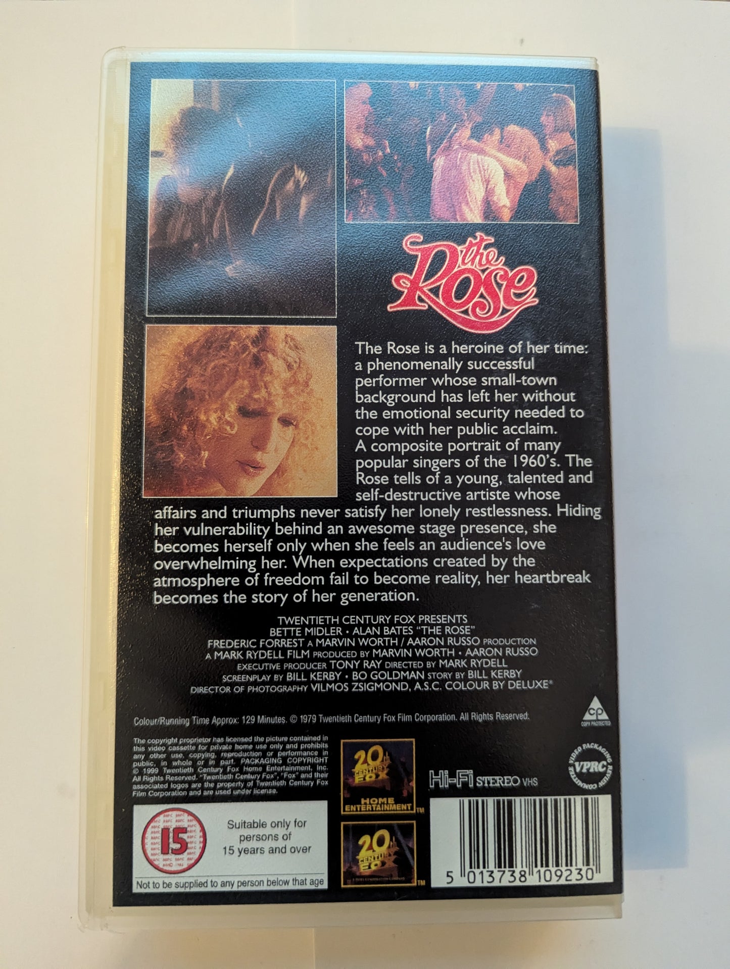 The Rose (1979) VHS Video *Sealed*