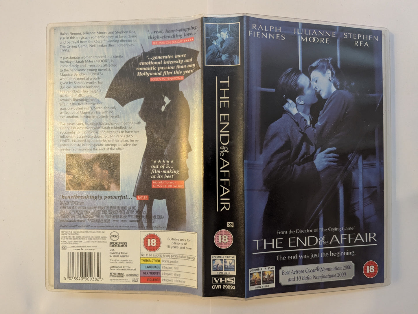 The End Of The Affair (1999) VHS Video