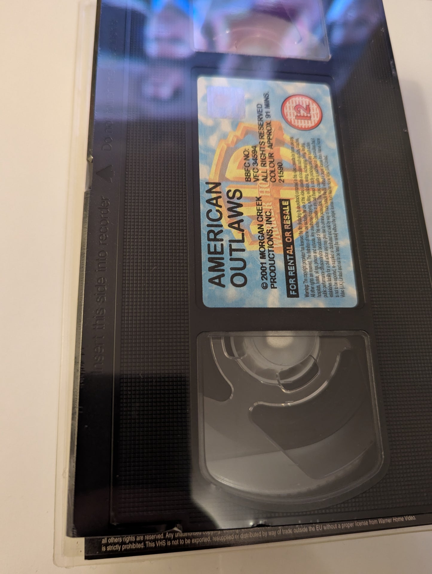 American Outlaws (2001) VHS Video *Sealed*