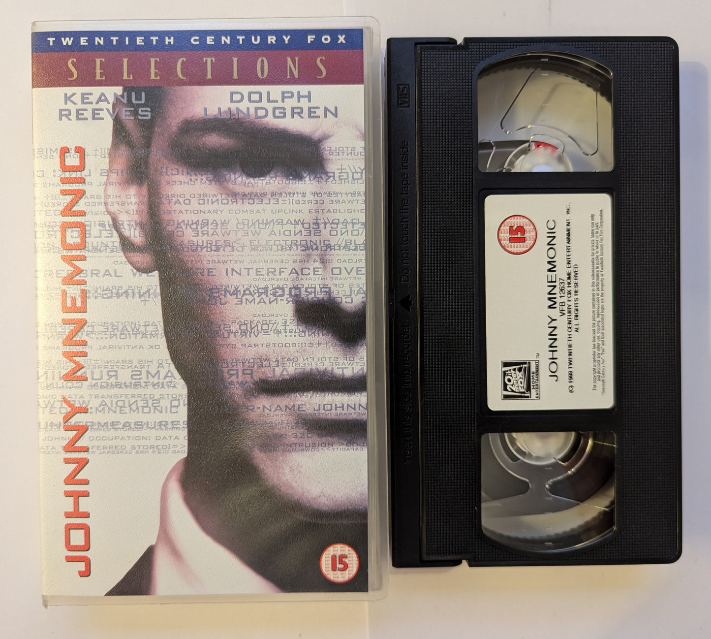 Johnny Mnemonic (1995) VHS Video