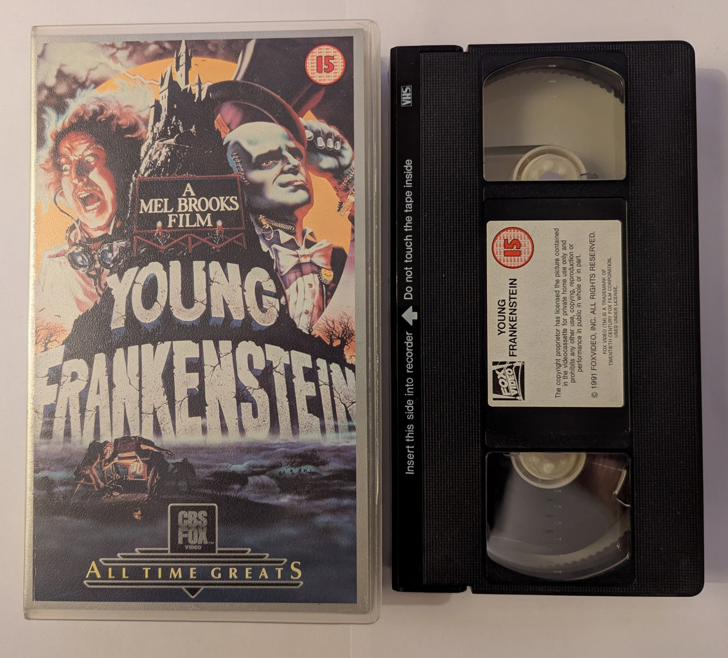 Young Frankenstein (1974) VHS Video