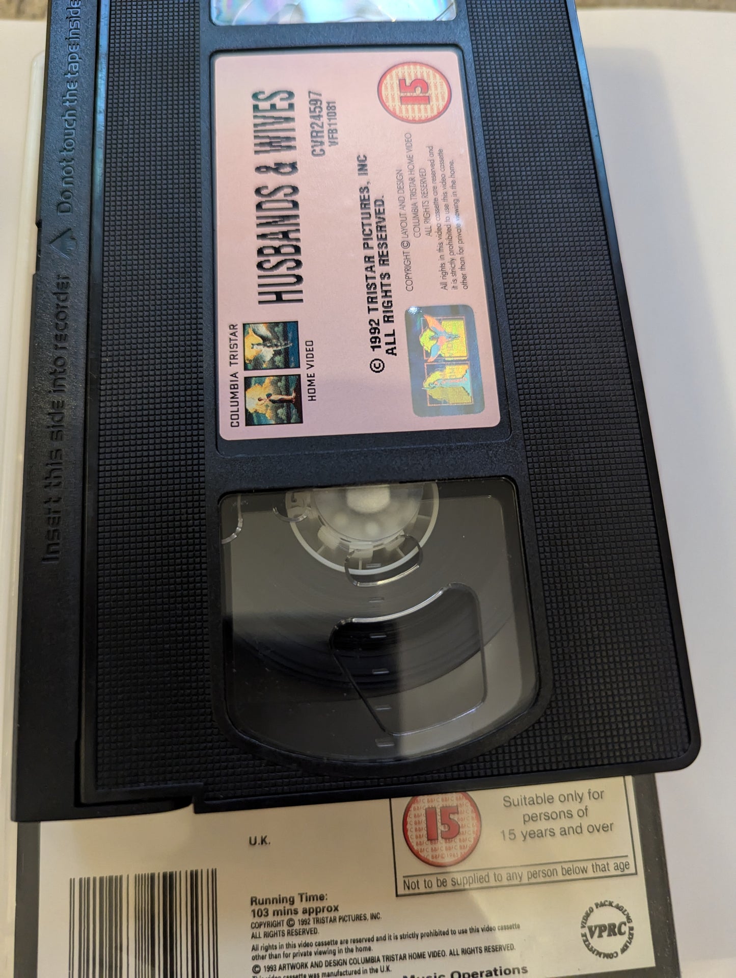 Husbands and Wives (1992) VHS Video