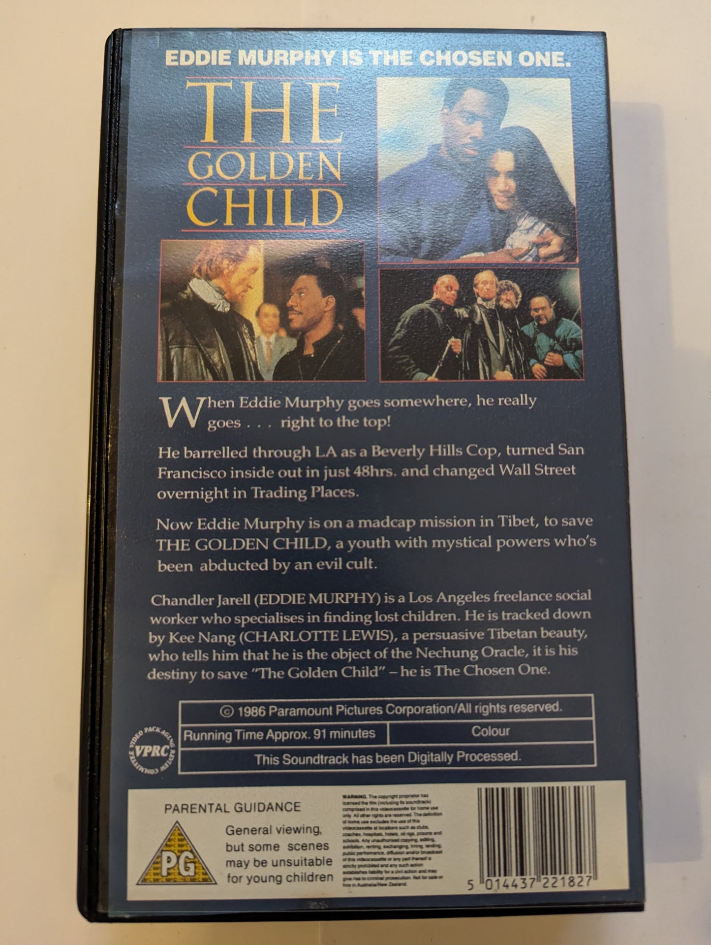 The Golden Child (1986) VHS Video