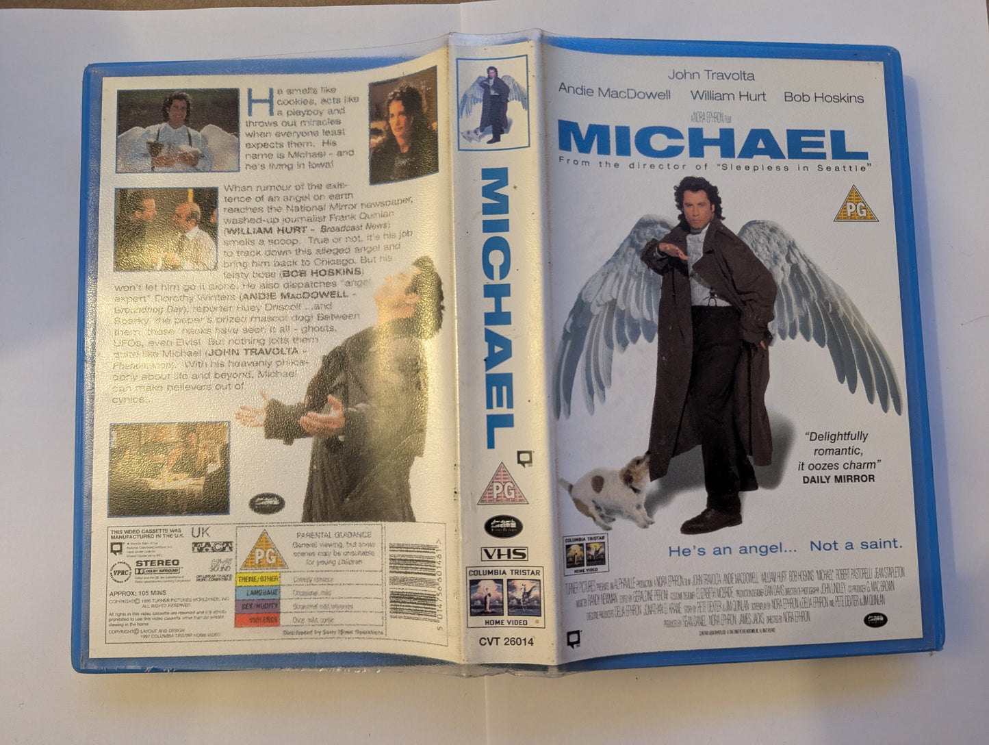 Michael (1996) VHS Video Ex Rental