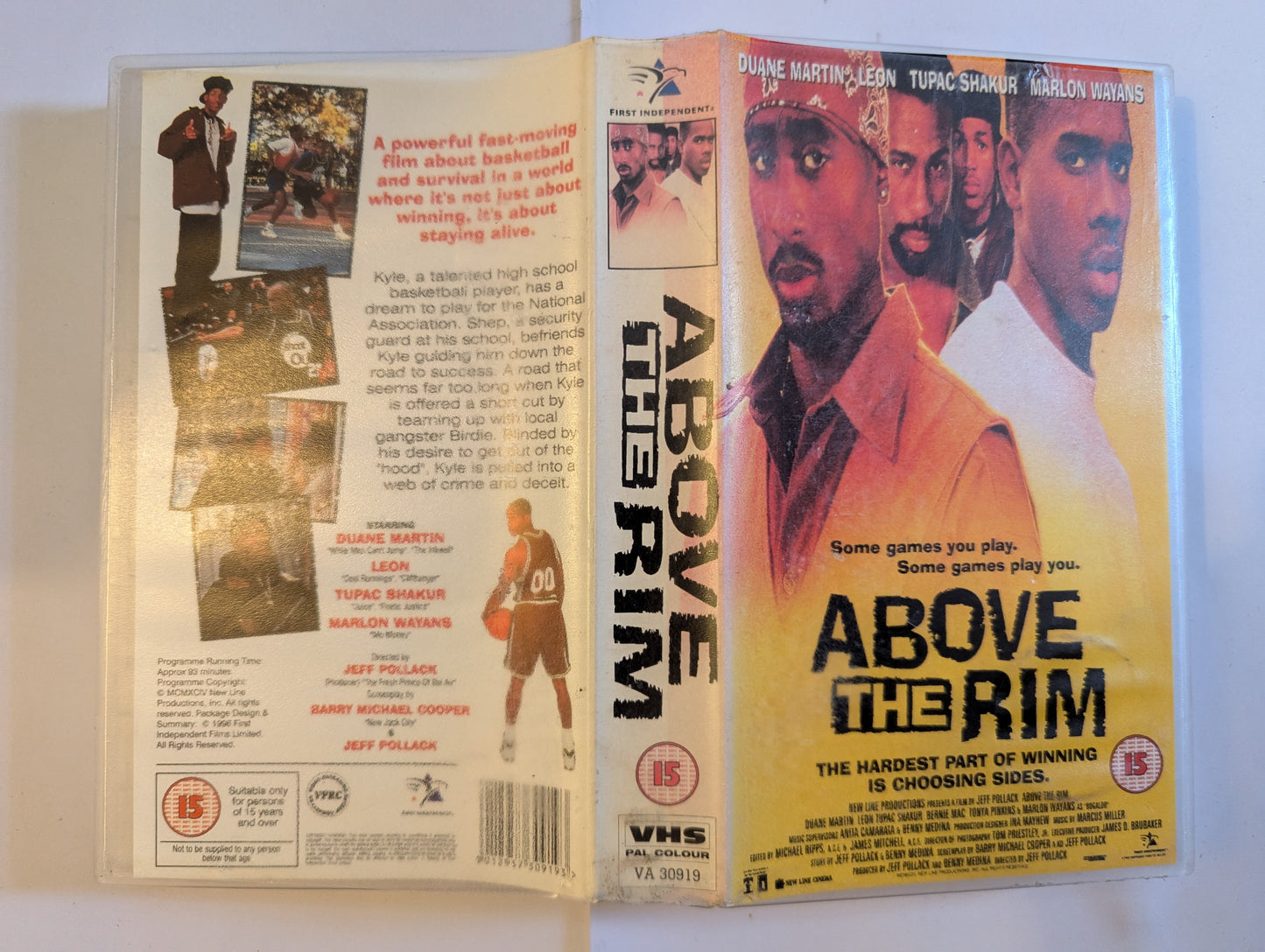 Above The Rim (1994) VHS Video