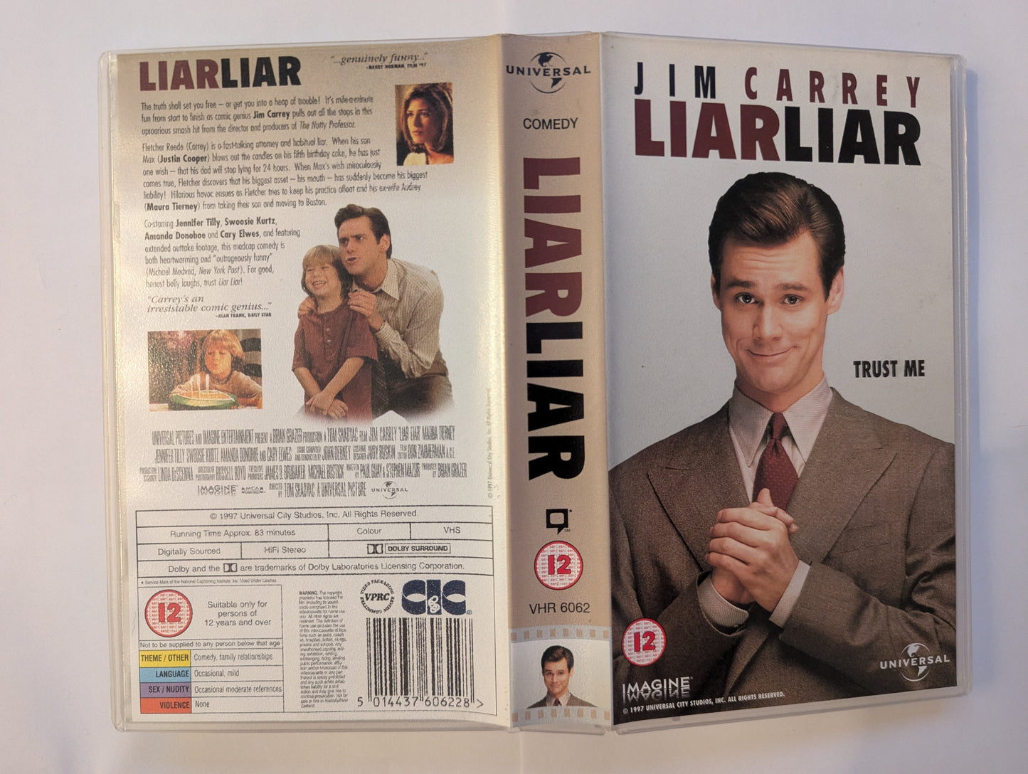 Liar Liar (1997) VHS Video