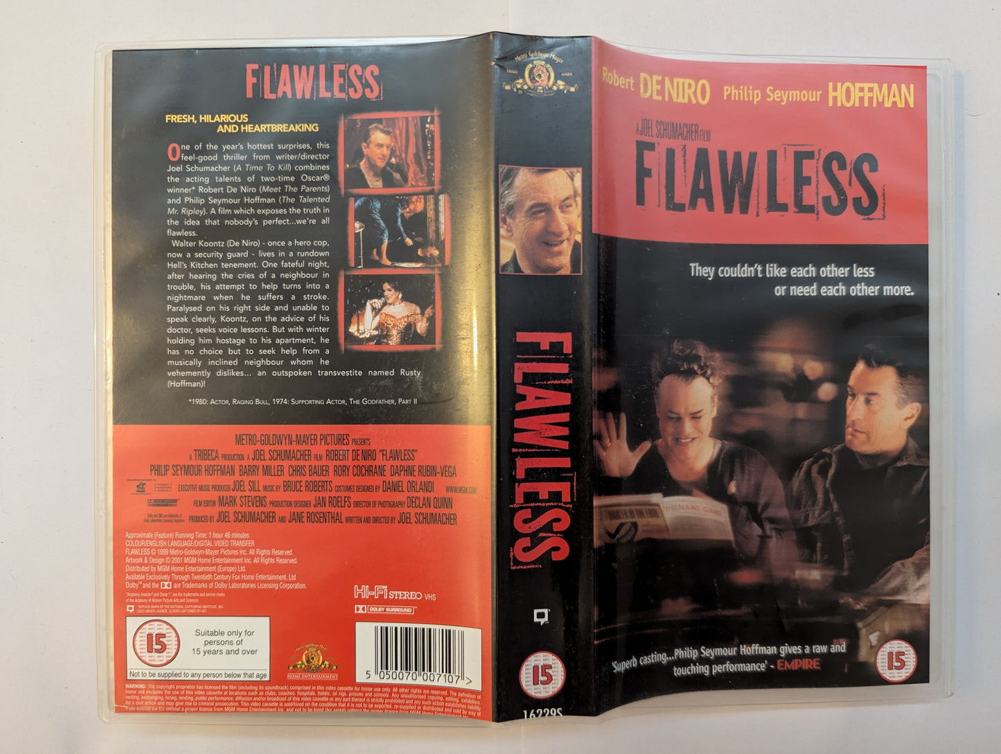 Flawless (1999) VHS Video *Sealed*