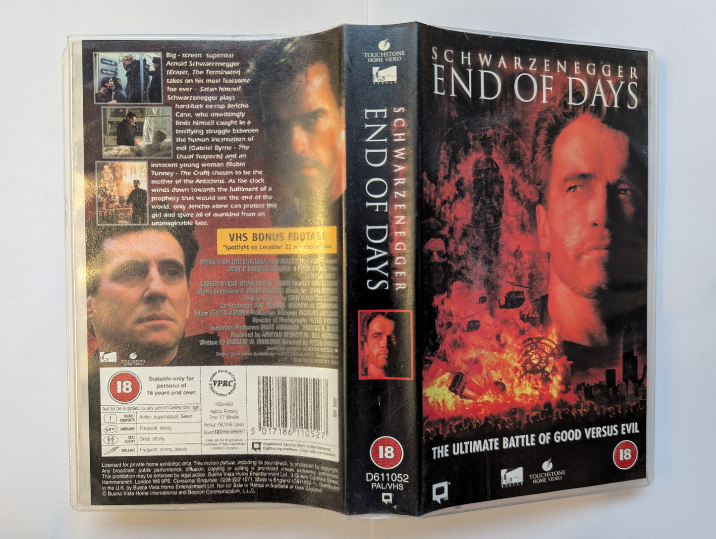 End Of Days (1999) VHS Video