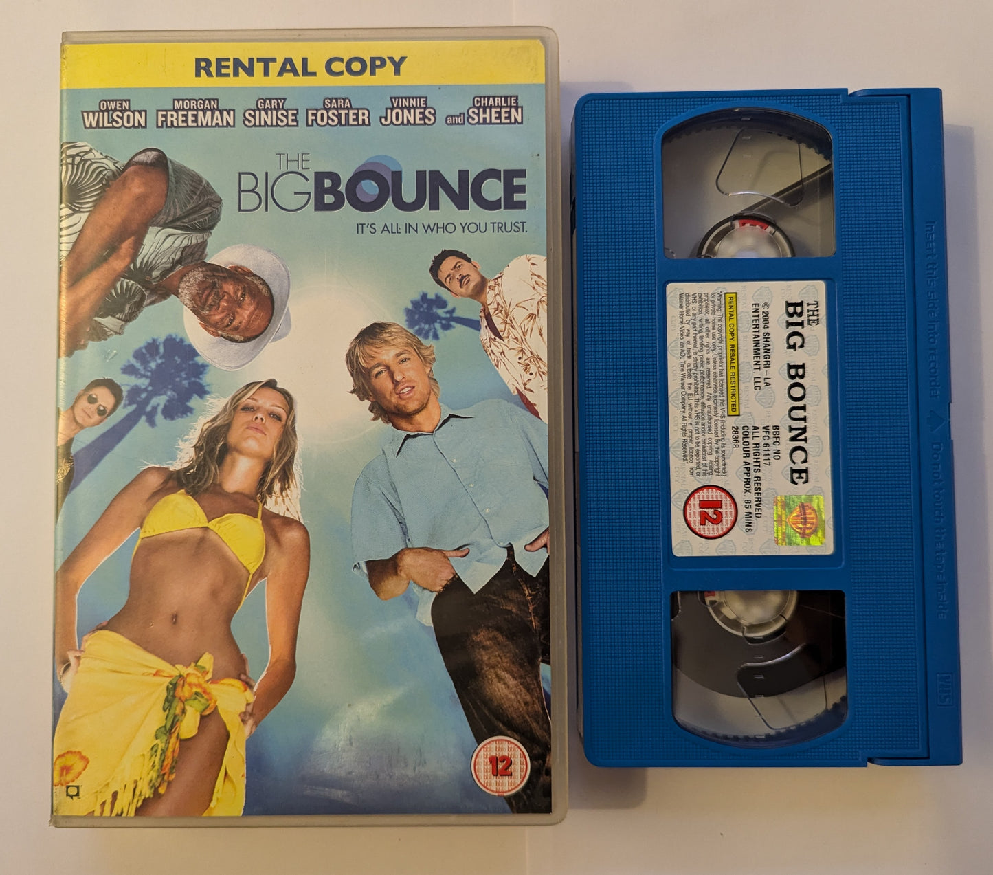 The Big Bounce (2004) VHS Video Ex Rental