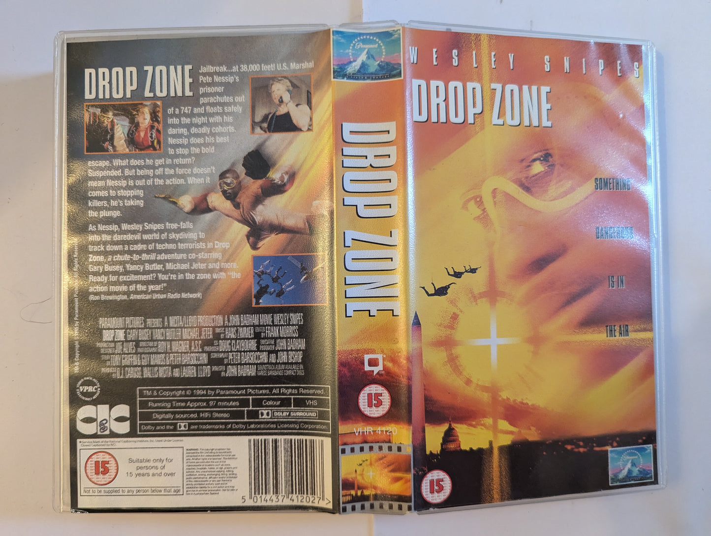 Drop Zone (1994) VHS Video