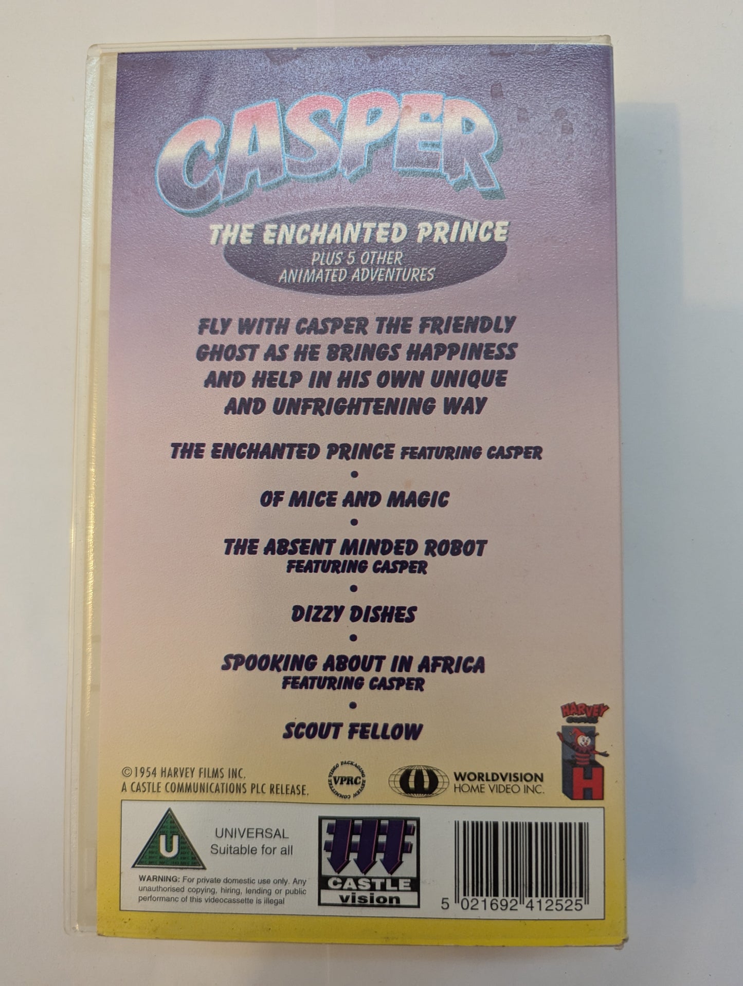 Casper & Friends VHS Video