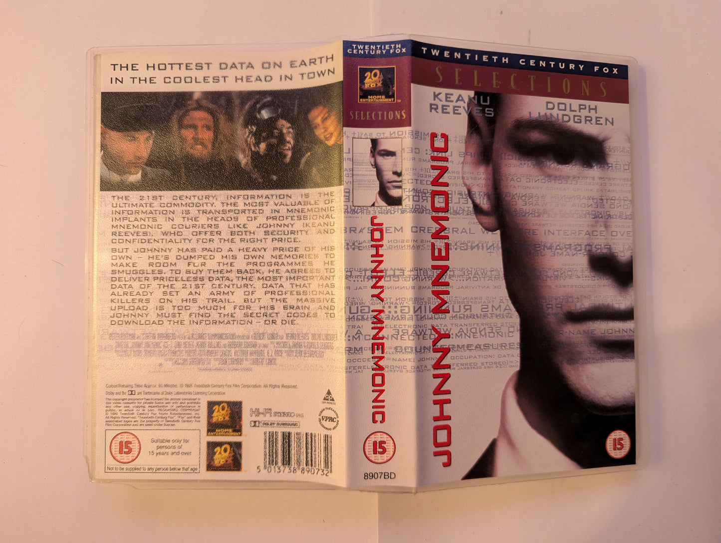 Johnny Mnemonic (1995) VHS Video