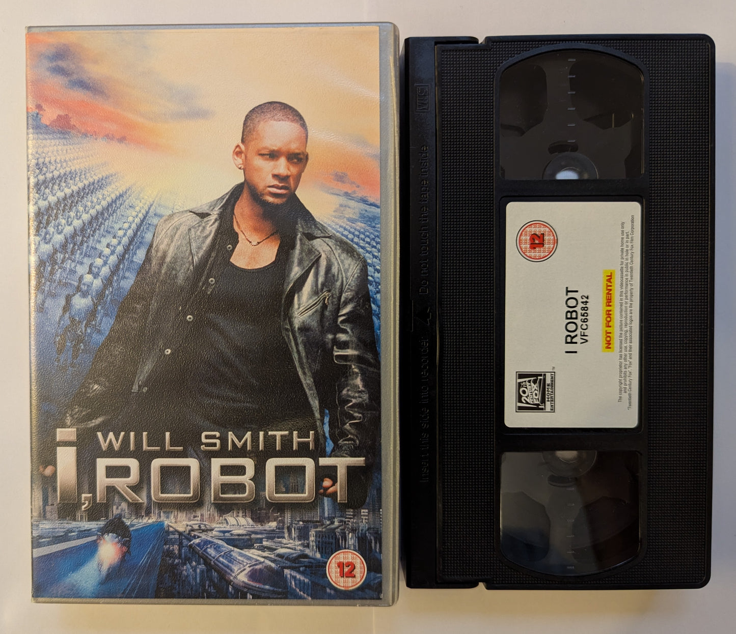 I Robot (2004) VHS Video alt