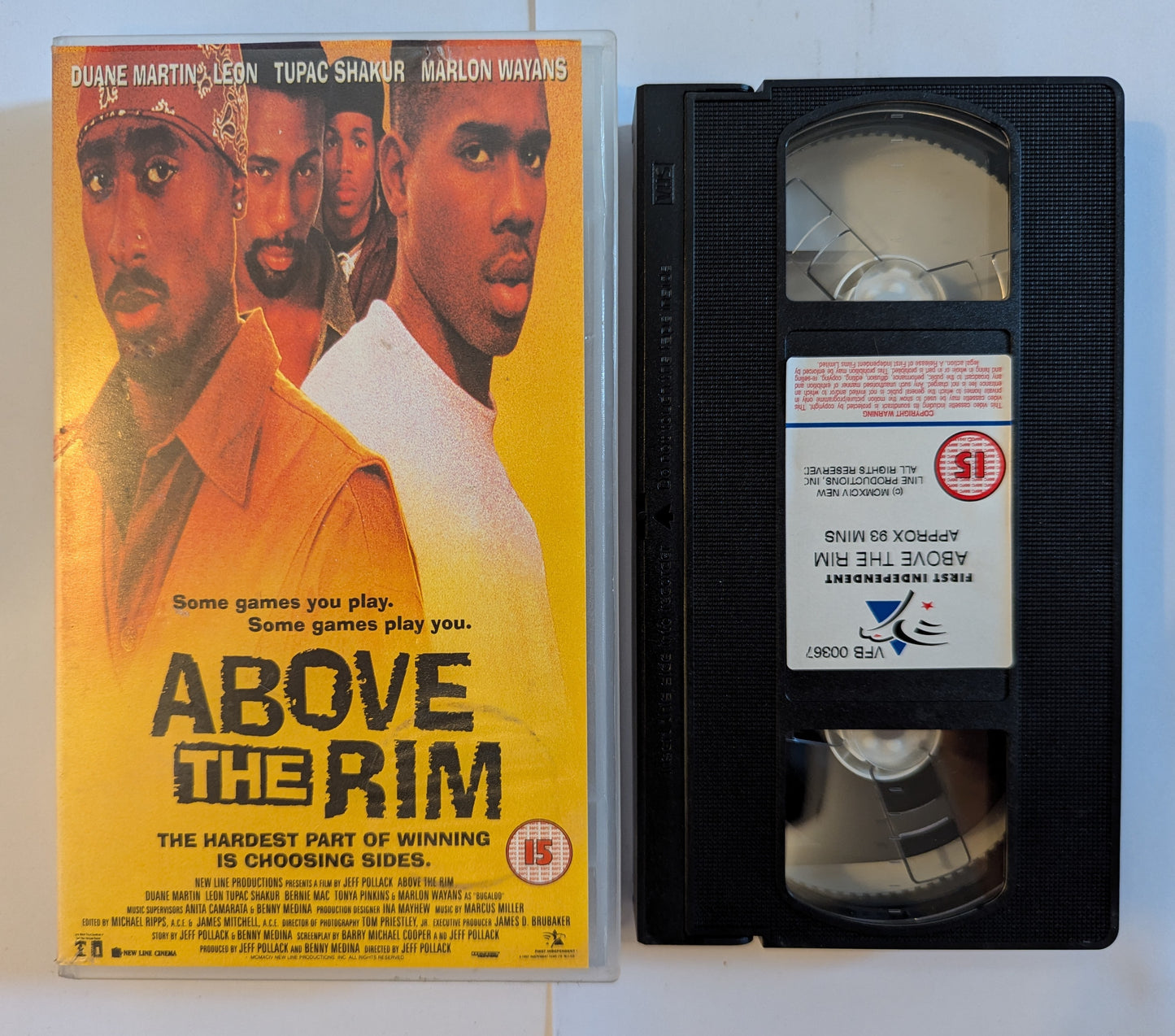 Above The Rim (1994) VHS Video